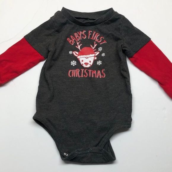 okie dokie Other - 🔑5/$30 Baby’s First Christmas Onesie